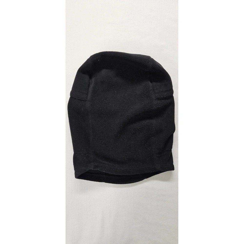 Mossy Oak Mens Black Fleece Balaclava Full Face Mask Neck Gaiter One Size